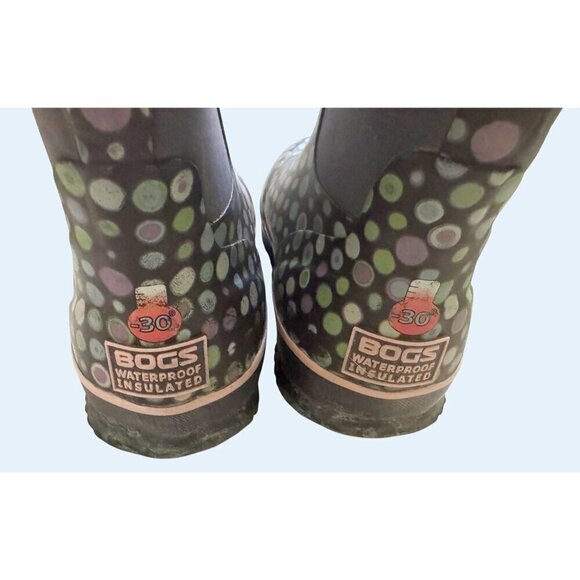 BOGS Kids Youth Insulated Waterproof Outdoor Winter Boots Sz 3 - Picture 6 of 8